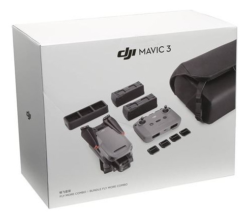 Dji Drone Mavic 3 Fly More Combo Color Gris