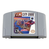 Sim City 2000 Nintendo 64 N64 Jap Cartucho Us
