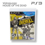 Videojuego Ps3 House Of The Dead Overkill (extended Cut)