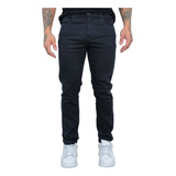 Calça Masculina Jeans Preta Bem Justa Bastante Lycra Premium