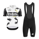 Uniforme Ciclismo Qhubeka 2021 Jersey Short Bici Ruta Mtb