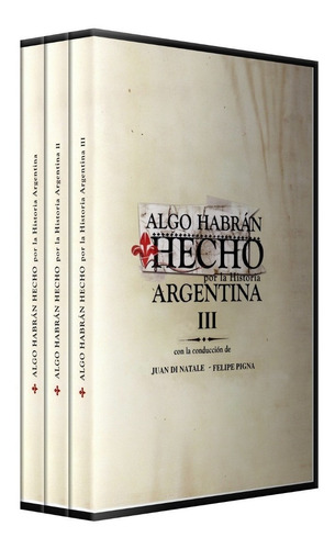 Algo Habran Hecho Por La Argentina I Ii Iii Dvd 