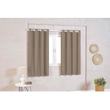 Cortina De Lona Pvc Blackout 2,00 X 1,30 De Altura 