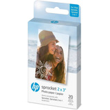 Hp Sprocket - Papel Fotográfico De 2.0 X 3.0 In (20 Hojas) C