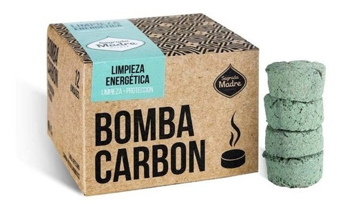 Bomba Carbon Aromatico X 12 Sagrada Madre Fragancia Limpieza Energetica