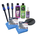 Kit Limpieza Interior Toxic Shine Uva Shake + All Clean