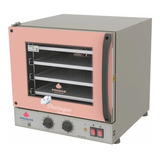 Forno De Bancada Elétrico Turbo Fast Oven Prp-004 Rosa