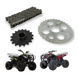 Kit Arrastre Sprocket Italika Atv150 Sport Atv150 C/reversa 