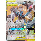 Lucario Y Melmetal Gx Carta Pokémon