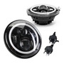 Opticas Cree Led 7 PuLG + Faros Aux Jeep 4 PuLG Wrangler Ika Jeep Wrangler