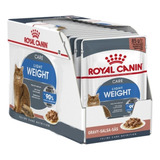 Alimento Humedo Royal Canin Pouch Light Weight Gato 85g X 12