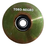 Rueda Para Portón Corrediso Con Pernos 90mm- Toro Negro 