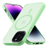 Funda Para iPhone 12 Pro Max Matte Pale Verde 6.7puLG Strong