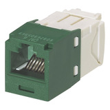 Conector Jack Rj45 Estilo Tg, Mini-com, Cat 6 Verde