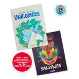 Set De 2 Libros Para Colorear Animales Mándalas Reino Animal