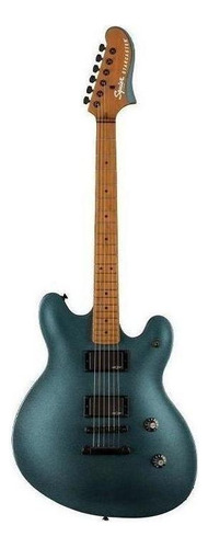 Squier Contemporary Starcaster, Gunmetal Metallic, Eléctrica