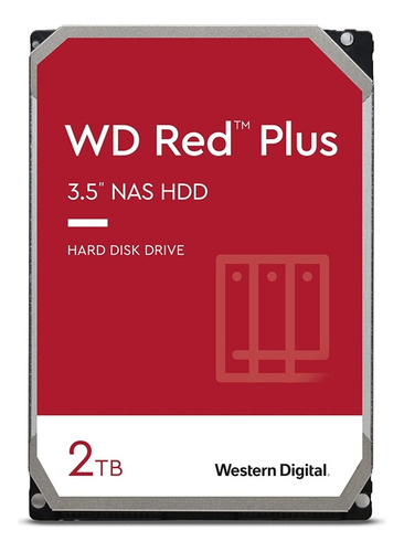 Disco Rigido Western Digital Wd Red Plus Wd20efpx 2 Tb