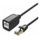 Cablecreation Cat8 Extensión Ethernet, Rj45 Macho A Hembra,