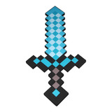 Espada Diamante Azul De Minecraft