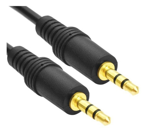 Cable Auxiliar De Audio Estereo Plug 3.5mm 1x1 De1.5m