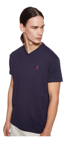 Polo Ralph Lauren Playera Clásica Con Cuello En V Para Homb