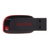 Pendrive Sandisk Cruzer Blade 64gb Usb 2.0 - Sdcz50-064g-b35