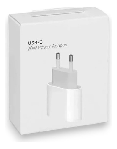 Adaptador De Carga Tipo C iPhone 20w