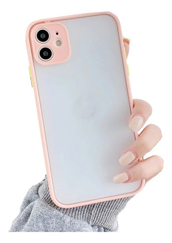 Carcasa Silicona Premium Matte Color Para iPhone 11 11 Pro  