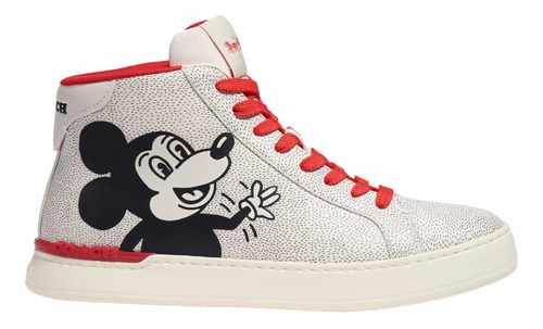 Tenis Bota Coach Disney Mickey Mouse Originales C7054