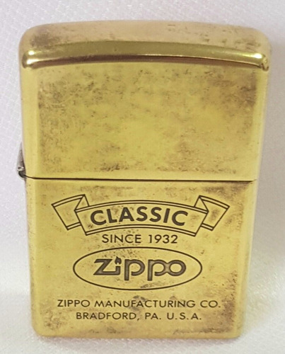 Zippo Encendedor Classic 1932 Bradford Pa I Xii Funciona