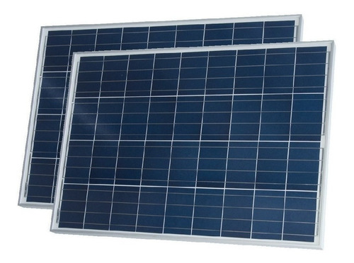 Oferta Pack X 2 Panel Solar 90w Policristalino - Enertik