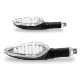 Direccionales Para Moto Rasen Led Tipo Triangular Universal 