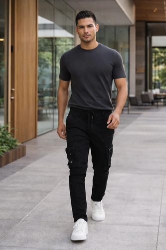 Pantalones Jogger Hollander 25930 Slim Fit Hombre | Envío gratis