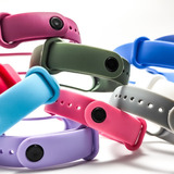 Kit 10 Pulseiras Silicone Para Mi Band 5 E 6 + 4 Películas 