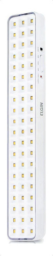 Luminária De Emergência Elgin 48lem6010000 Led 3 W 100v/240v Branca