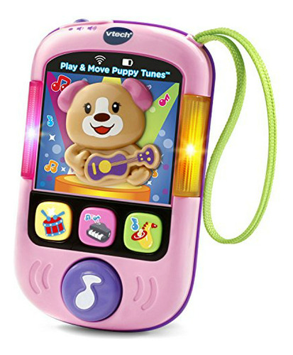 Perrito Musical Vtech, Movimiento Y Diversión, Rosa (exclusi