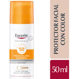 Protector Solar Eucerin Sun Cc Cream Fps50+ Con Color X 50ml