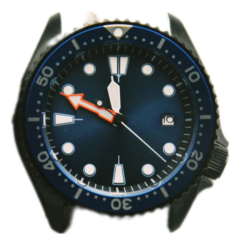 Relógio Parnsrpe Azul Automático Máquina Seiko Nh35