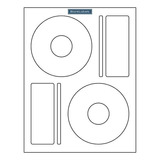 500 Etiquetas Memorex Compatible Cd / Dvd. Gran Centro De Es