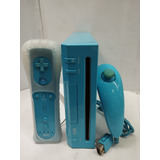 Consola De Nintendo Wii Azul Original 