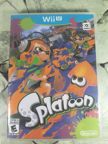 Juego Splatoon Nintendo Wii U Fisico Usado