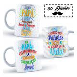 50 Plantillas Día Del Padre Editables Frases Para Tazas #20