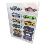 Exhibidor Coleccionador Para 12 Hot Wheels Carros Acrlilico