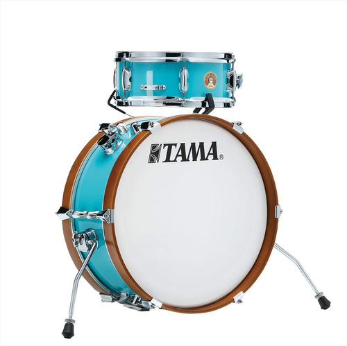 Tama Ljk28s-aqb Club-jam - Kit De Mini Tambor, Color Azul A.