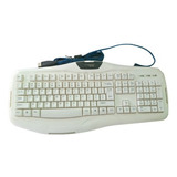 Teclado Profissional Forev Dragon Gameing Keyboard Branco