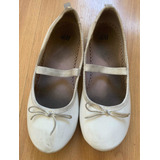 Zapato Nena Crema H&m Usa 13 Eur 31 Cm 19.5 Importado