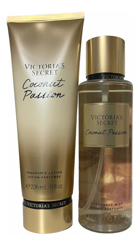 Victorias Secret Set Loción Y Crema Coconut Passion