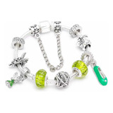 Pulsera Hada Campanita Tinkerbell Compatible Pandor Swarovsk