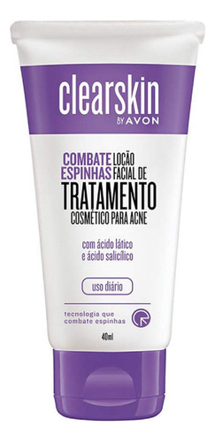 Loção Facial De Tratamento Para Acne 40 Ml - Avon