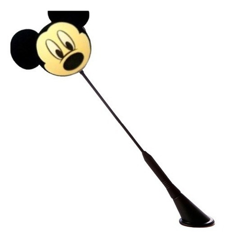 Enfeite De Antena Carro Mickey Rosto Com Rosto Bolinha